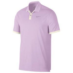 NIKE Dri Fit Vapor Solid OLC Golf Polo Men's Lilac